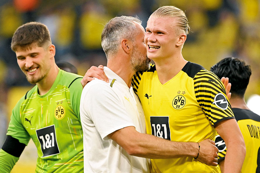 Erling Håland trainiert hart für ihr Ziel